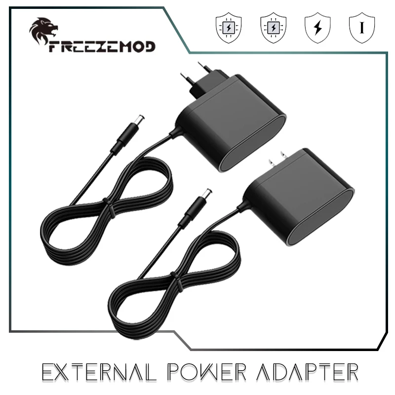 

Water Cooling External Power Adapter 220V to 12V 2A, DC5.5*2.1 EU / US Plug for 4Pin Pump & Fan Cooler