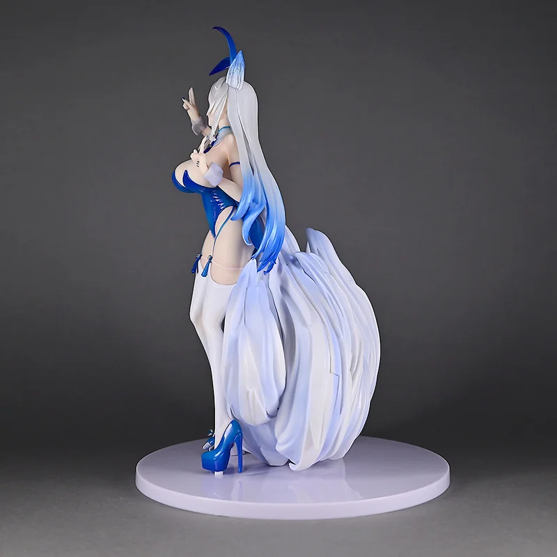 Figurka Azur Lane Shinano Bunny Girl GK 28cm Model PVC Anime Kolekcjonerska Shinano Ryuuketsu ‌   Model Biurko Dekoracja Zabawki Prezent