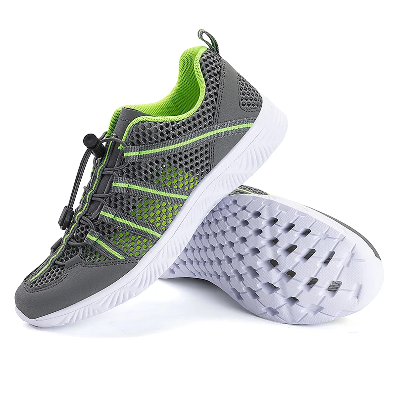 Men Women Beach Aqua Water Shoes Canyoning Outdoor Wading Upstream Creek River Tracing Shoes Amphibious Camping Drainage Holes