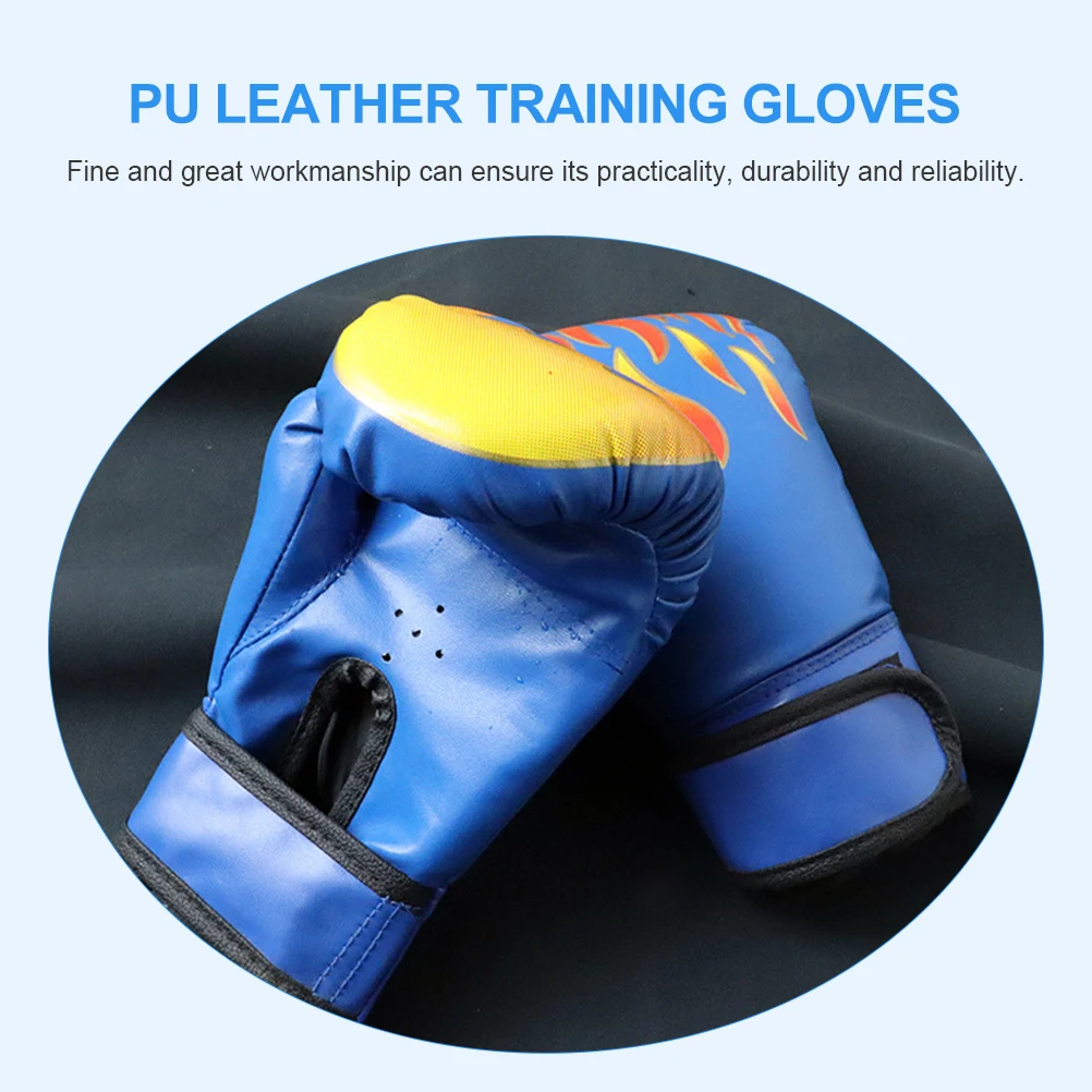 

Comfortable PU Kids Sparring Gloves Children Glove for Young Athletes