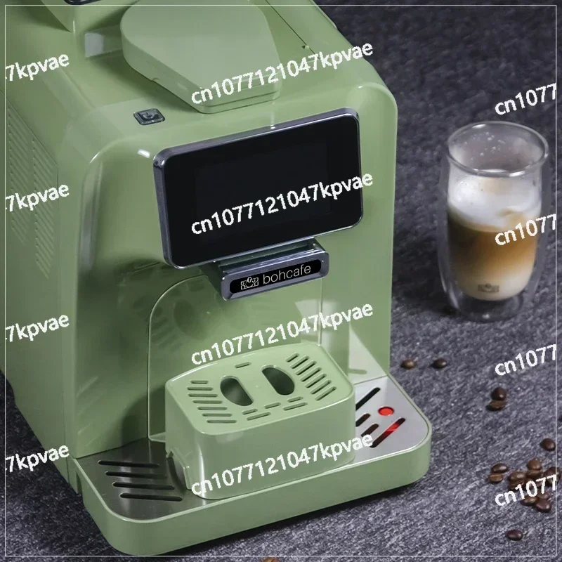 

Кофемашина с TUYA, охладителем для молока и 11 видами напитков, светло-зеленый, новый стиль