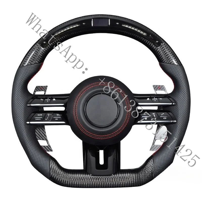 

Suitable C217 W211 W212 W221 W222 S63 C63 GLA45 C43 SLC carbon fiber steering wheel W204 W205 CLA GLA 45 class