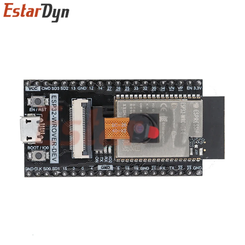 Repair Version ESP32 CAM Camera Module ESP32-WROVER Board Camera Wi-Fi Bluetooth Module for Arduino IDE C Python Code OV2640