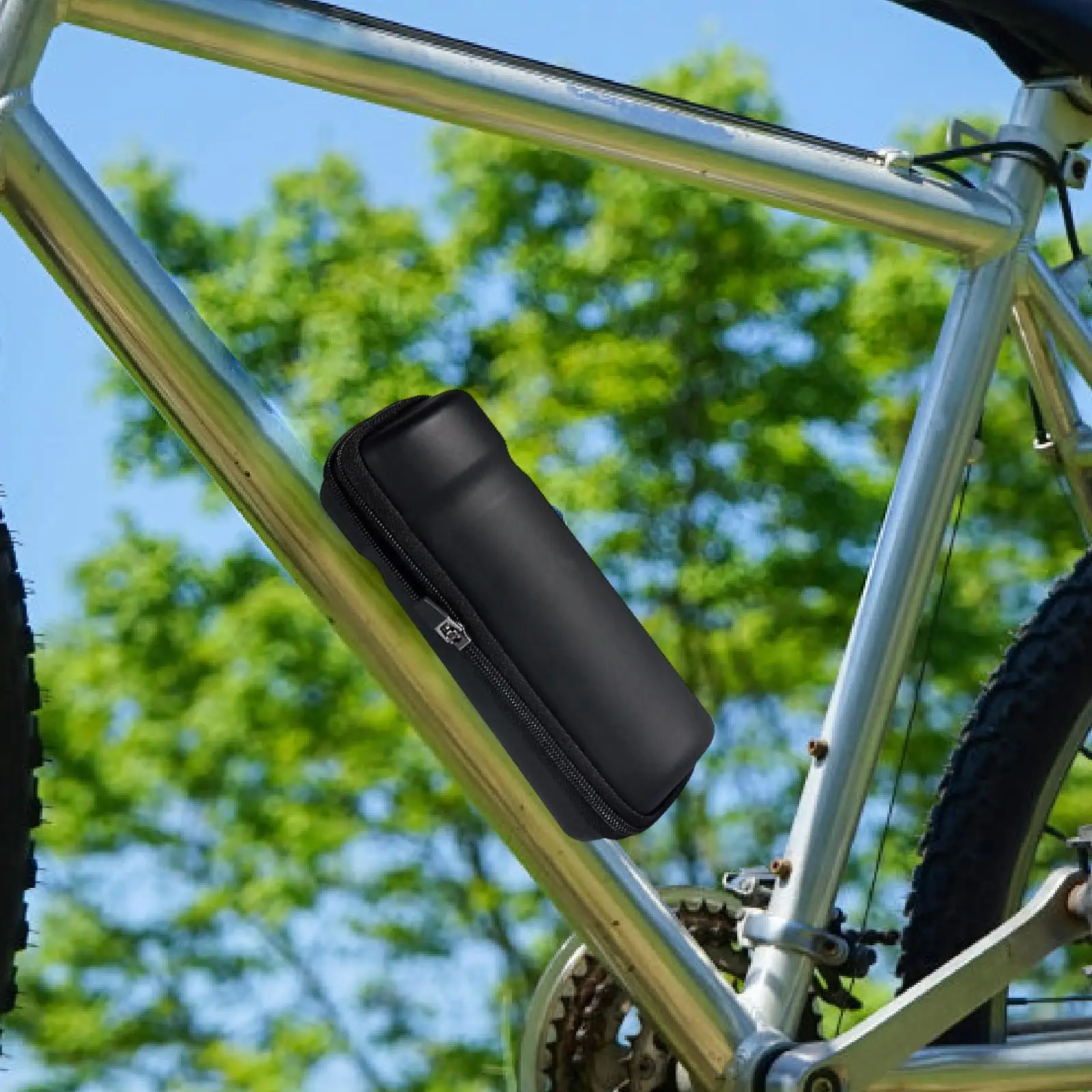 

Водонепроницаемый жесткий чехол из ЭВА для инструментов, сумка-органайзер на молнии для горного и шоссейного велосипедов, для инструментов и гаджетов