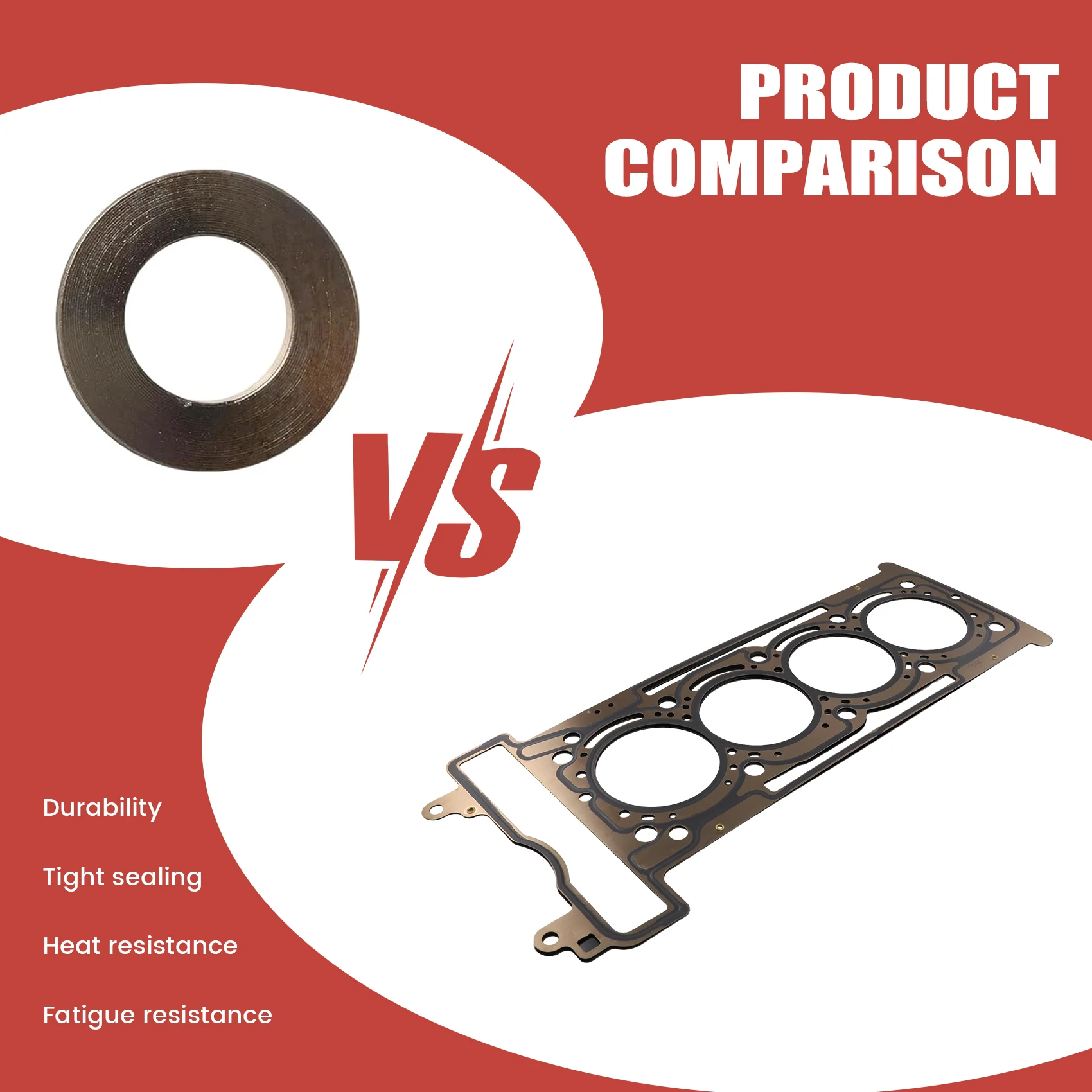 

NEW-For Mercedes Benz C300 GLC300 E300 2.0 I4 Turbo M274 Engine Cylinder Mattress Head Gasket 2740160020