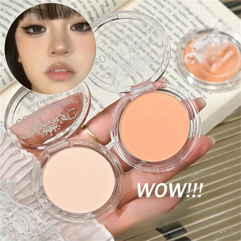 Single Matte Highlighter Palette White Beige Face Nose Brighten Contour Makeup Tea Brown Eye Shadow Lying Silkworm Rouge Powder gallery 4