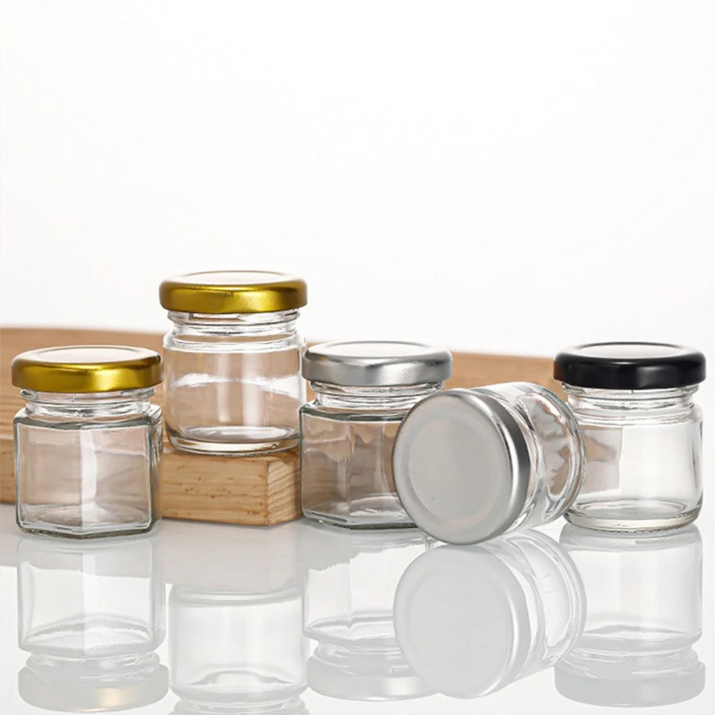 Transparent Glass Jars Kitchen Organizer Airtight Leakproof Space-Saving Eco-Friendly Glass Bottle