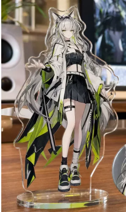 10cm Anime Stand Figure Arknights:Endfield Kal'tsit Acrylic Model Plate Cosplay Collection Desktop Decor Gifts XYZ