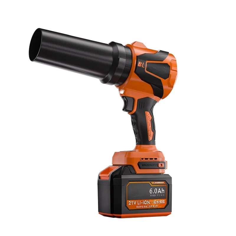 Rechargeable brushless turbo blower, bare machine high wind lithium-ion dust removal blower, dual-purpose blowing and suction