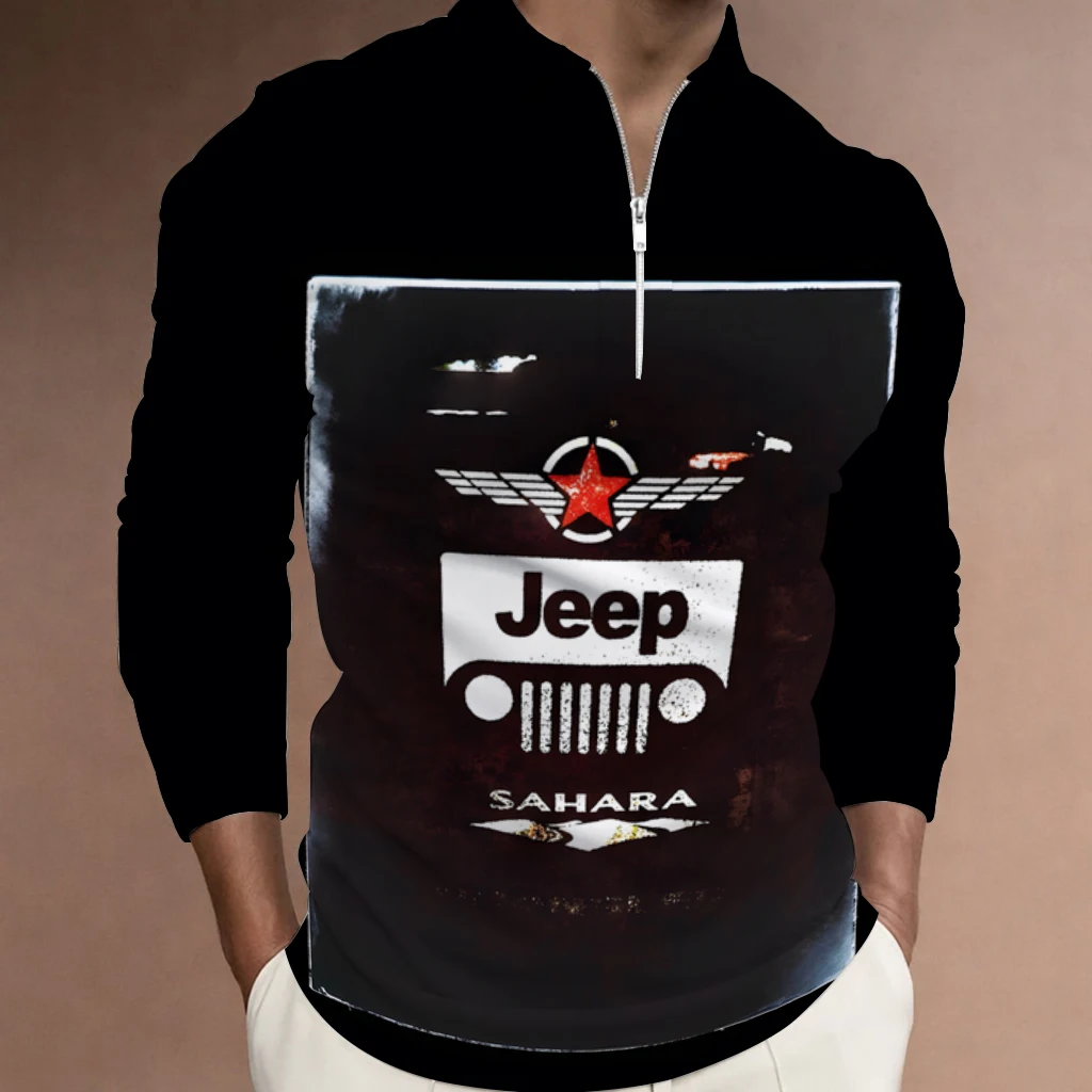 

Cross-border off-road racing clothing, short-sleeved Polo shirts, open-necked sweaters, European/American sizes, relaxed fit, ve