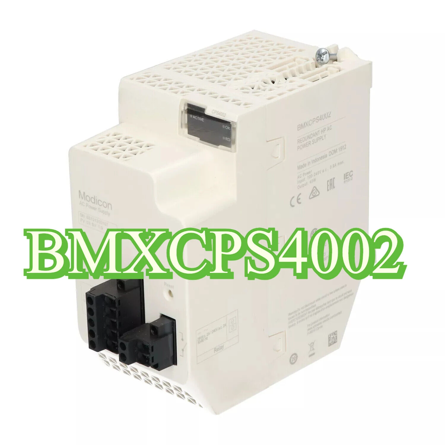 

BMXCPS4002 Modicon X80 Module Brand New with Packaging