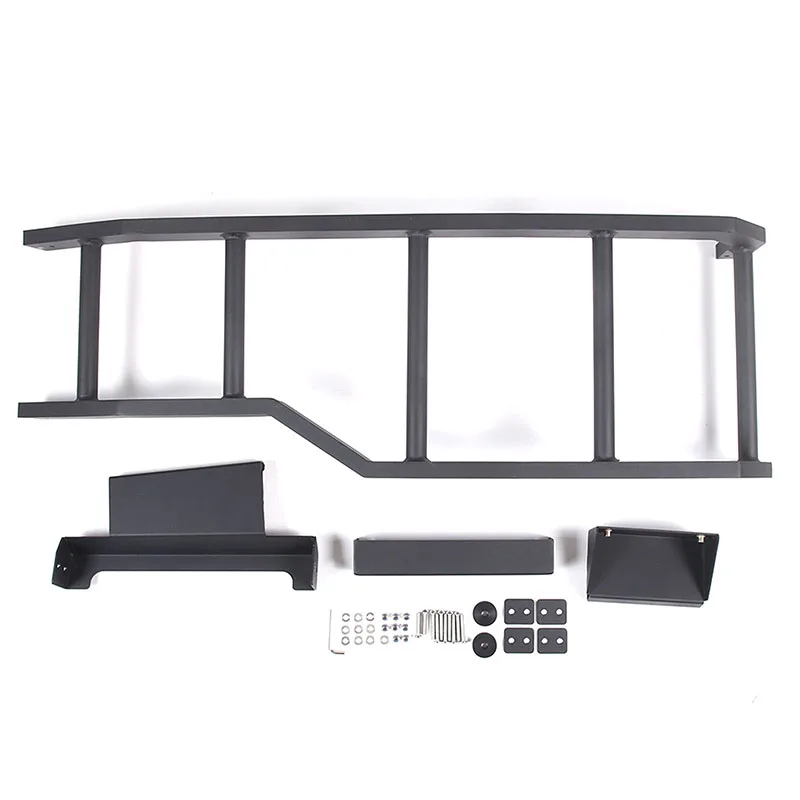 For Hummer H2 2003-2009  Aluminum Alloy Black car styling Car Tailgate Top Ladder Car External Accessories