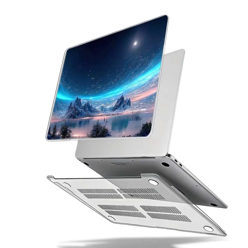 Creative Sky Art Cover For Apple MacBook Air Pro 13.3 14.2 15.3 11.6 12 16 13 inch Laptop Protective Case Hard Shell 3