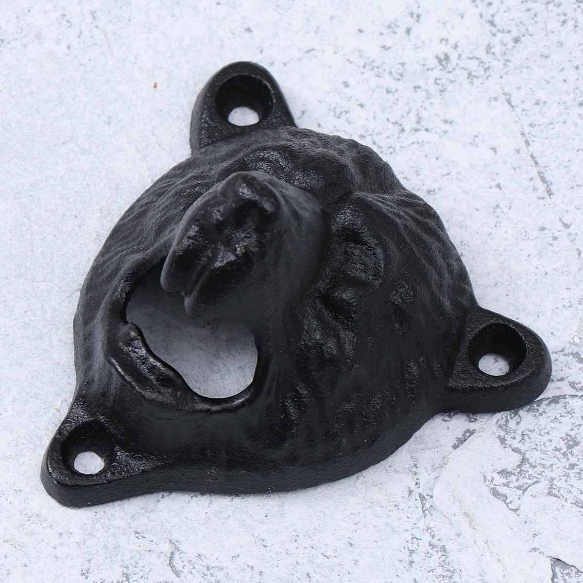 

Wall Opener Animal Beer Hanging Bottle Decorative Gift Rustic Cast Iron Mounted