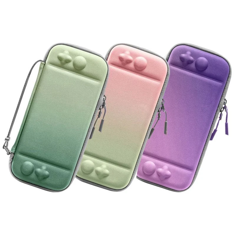 Gradient Color Super Slim Storage Bag Case for Nintendo Switch and Switch Oled Portable Hard Carrying Game Console Bag Case