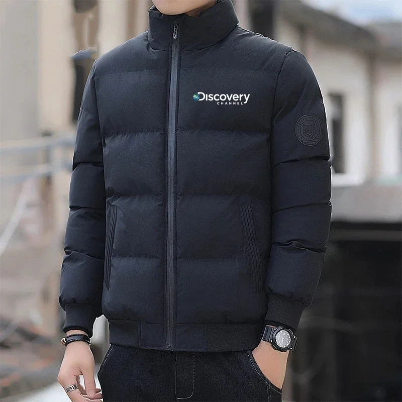 Men\'s brand clothing winter casual windproof cotton-padded jacket slim warm high quality sports fashion jacket