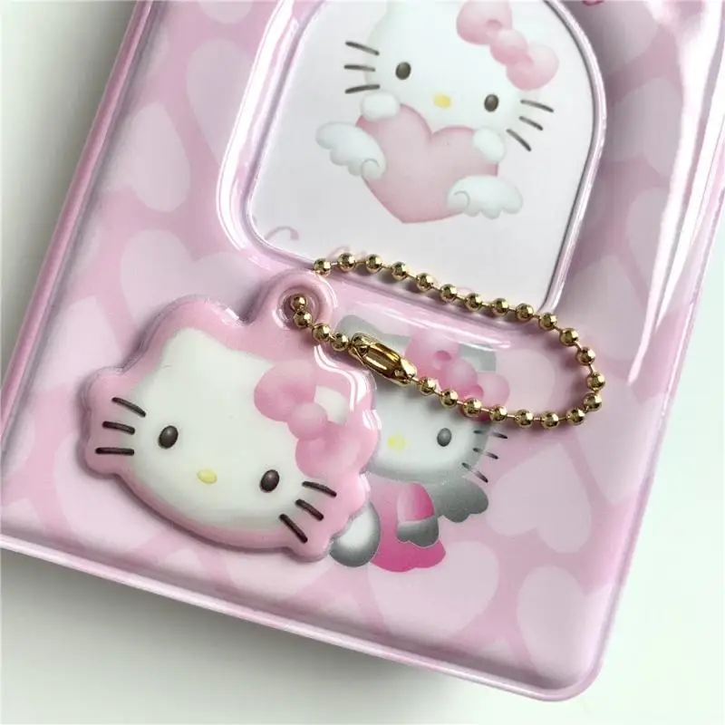 Cartoon Sanrio Hellokittys Kawaii Single-Sided Pendant Keychain Album Bag Headphone Set Decorative Lanyard for Girlfriend Gift