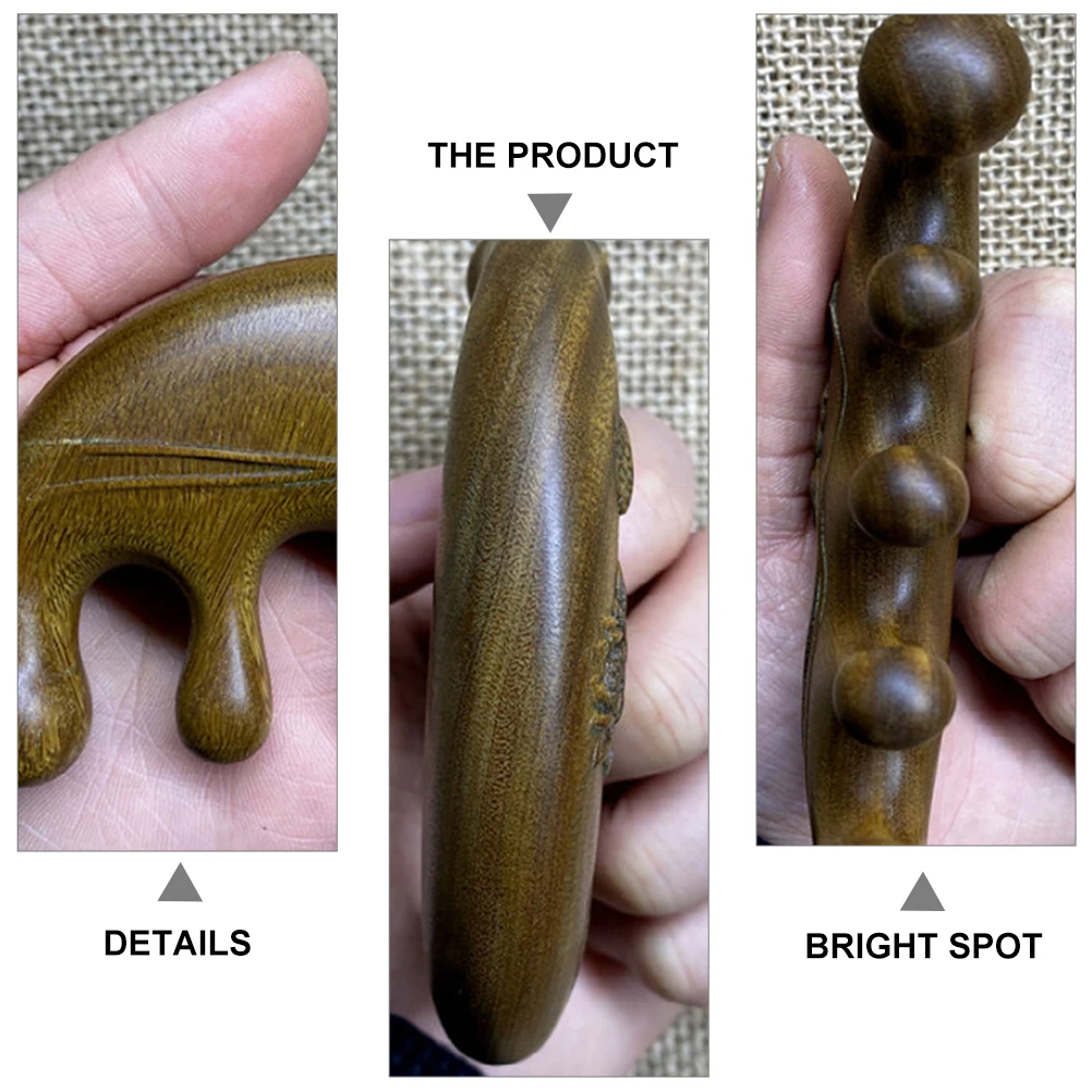 

Sandalwood Massage Comb Wide Tooth Anti-Static Hair Care Scalp Massager Detangle Hair Tool Sandalwood Comb Scalp Massager