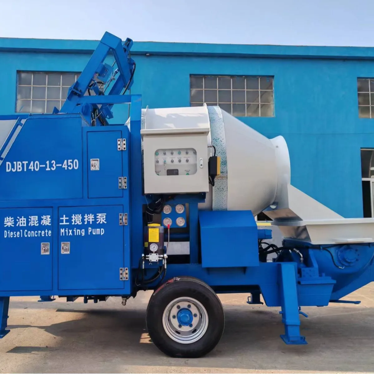 آلة متكاملة لخلاط الخرسانة المتنقلة المتوفرة من قبل الشركة المصنعة لآلات Guigong #3