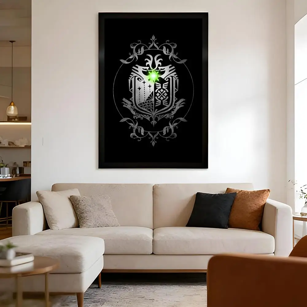 

Постер Game MMonster HHunter World HD, самоклеящийся, для украшения стен – легко клеится и снимается, не оставляет следов, отлично подходит для декора комнаты.