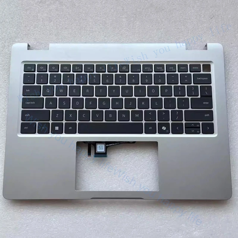 

LULU New Palmrest Upper Case US Backlit KB For Dell Pro 14 PC14250 PC14255 0KXWD9
