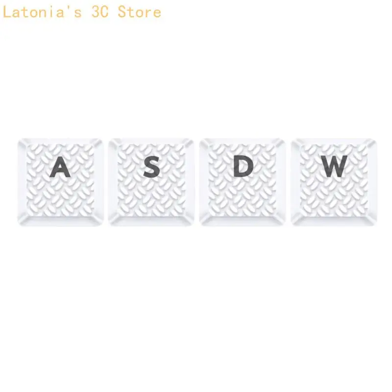 DIY mechanische Tastatur-Tastenkappen, flache Textur, rutschfeste Abdeckung für G915/G813 – Detail 3