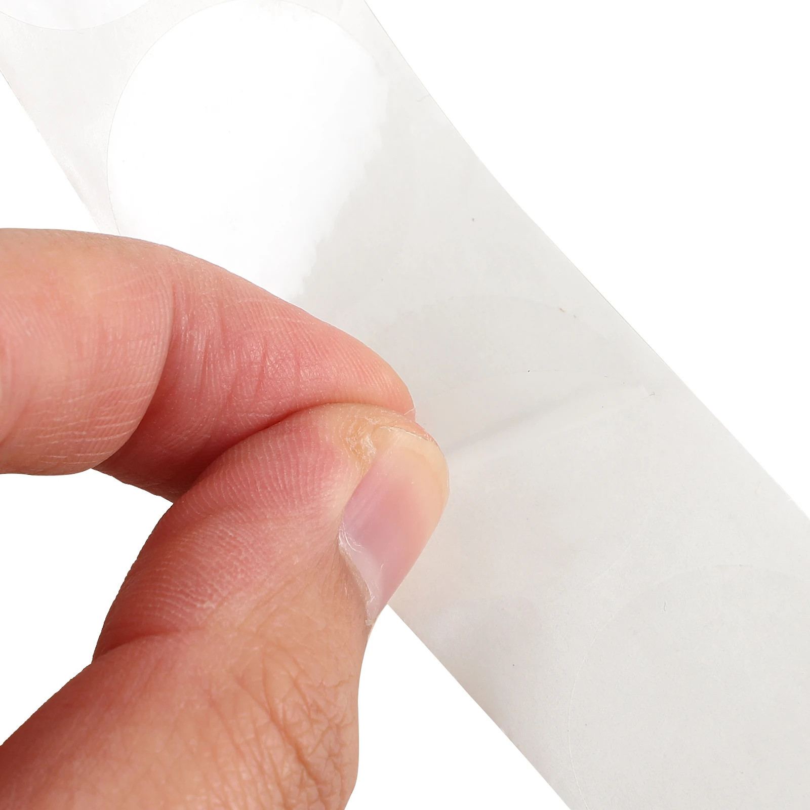

Circle Sticker Seal Label Stickers Clear Adhesive Dots Sealing The Pet