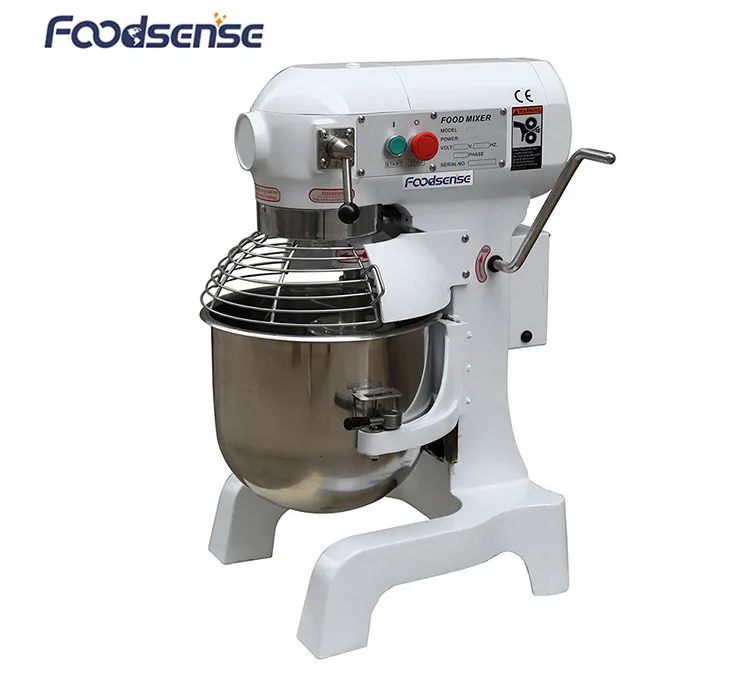 1.1kw Stainless Steel Electric 20 L Liter Stand Food Kitchen Machine Powder Cake Mixer B20 Industrial Food Mixers Dough Mixer