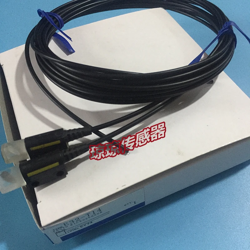 

E32-T14 side-view side-to-beam fiber optic sensor probe E32-G14 groove type