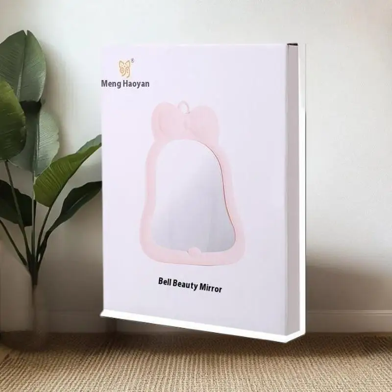 1Pcs Foldable Portable Makeup Mirror – Simple, Compact Design for Handheld or Desktop Use