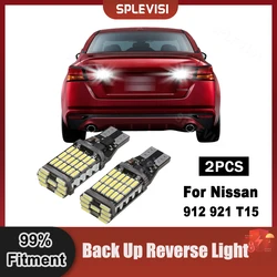 2X LED Car Reverse Light Canbus Lamp 6000K Xenon White For Nissan Altima 1998-2022 2021 2020 2019 2018 2017 2016 2015 2014 2013