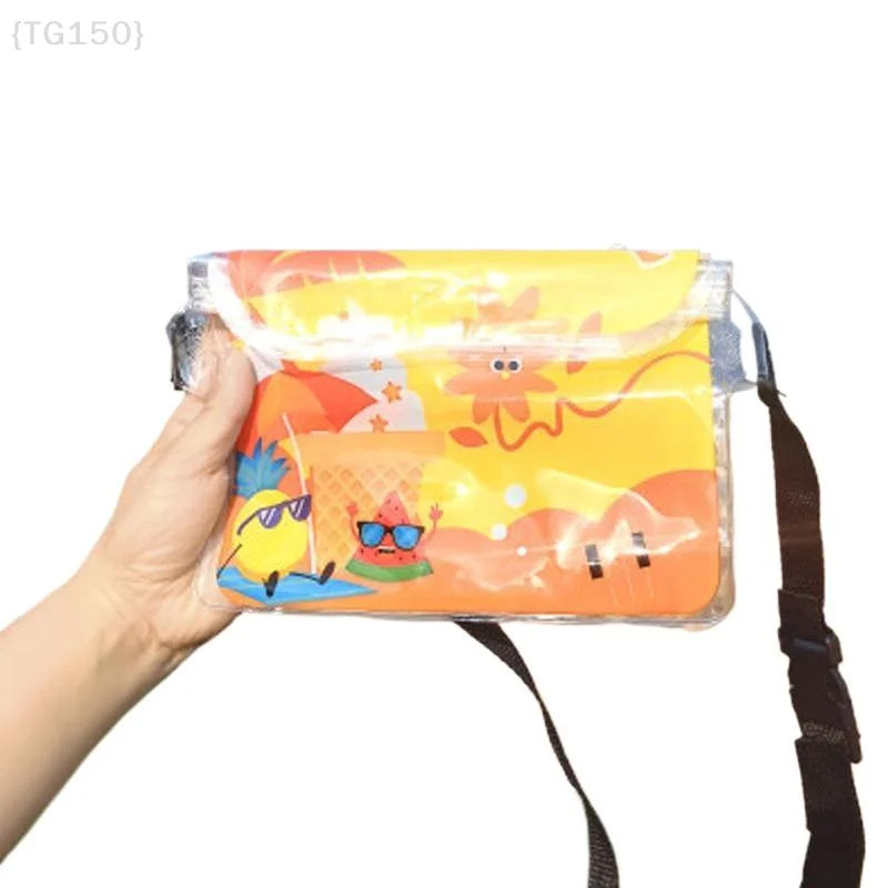 【TG150-M3】Waterproof Swimming Bag Shoulder Waist Pack - Underwater Mobile Phone Case Cover for Beach Boat Sports Diving Travel S view 5