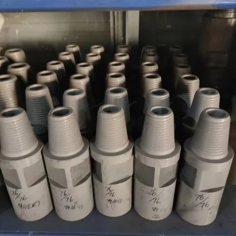 40CrMo Forged Carbon Steel Drill Pipe Joint 57mm for Ore Mining Drilling Tool Connecting 42mm Drill Rods