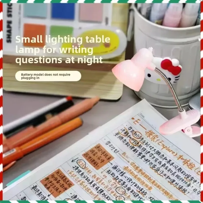 

1Pcs Portable Eye-Friendly Reading Lamp - Warm & Bright Clip-On Light with Long-lasting Battery for Books and Desks