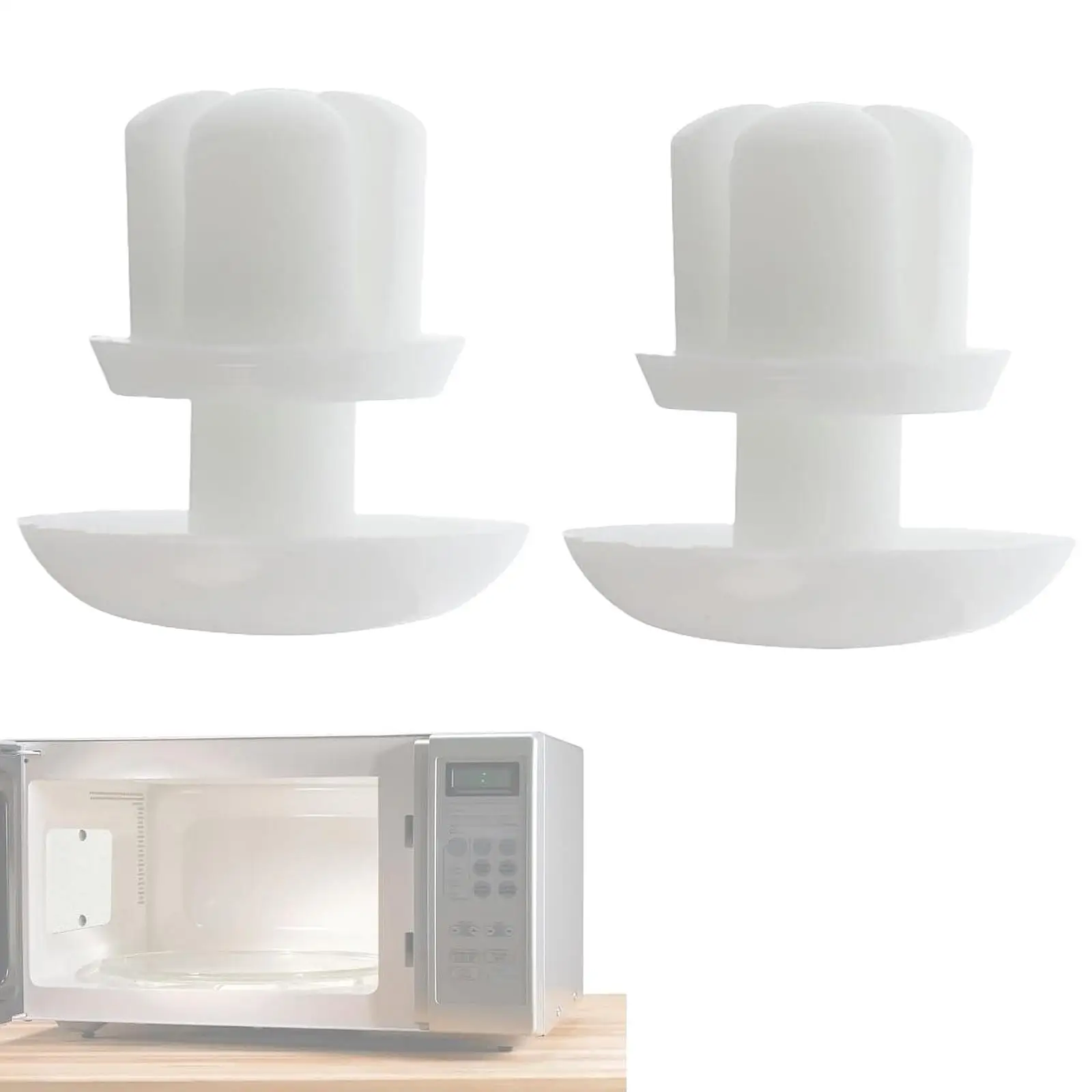 2 قطعة أجزاء ملحقات زر قفل الميكروويف سهلة التركيب قسط قوي إصلاح WB03x27704 WB02x10997 استبدال