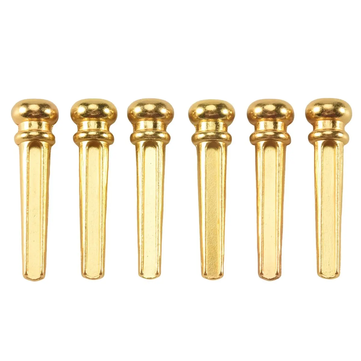 【CYBER MONDAY】6 Pieces Brass Folk Acoustic Guitar Bridge Pin Peg Nail Metal