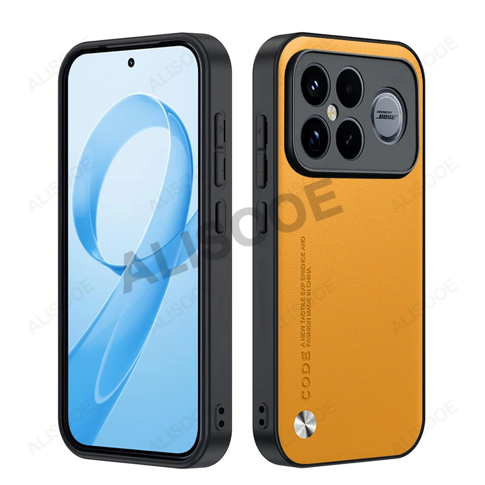 Für POCO F9 Ultra POCO F8 F9 Pro F7 F6 F5 F4 GT Hülle Abdeckung Modische Fasertextur PU-Leder Kunststoff Schutz Capa Funda – Detail 15