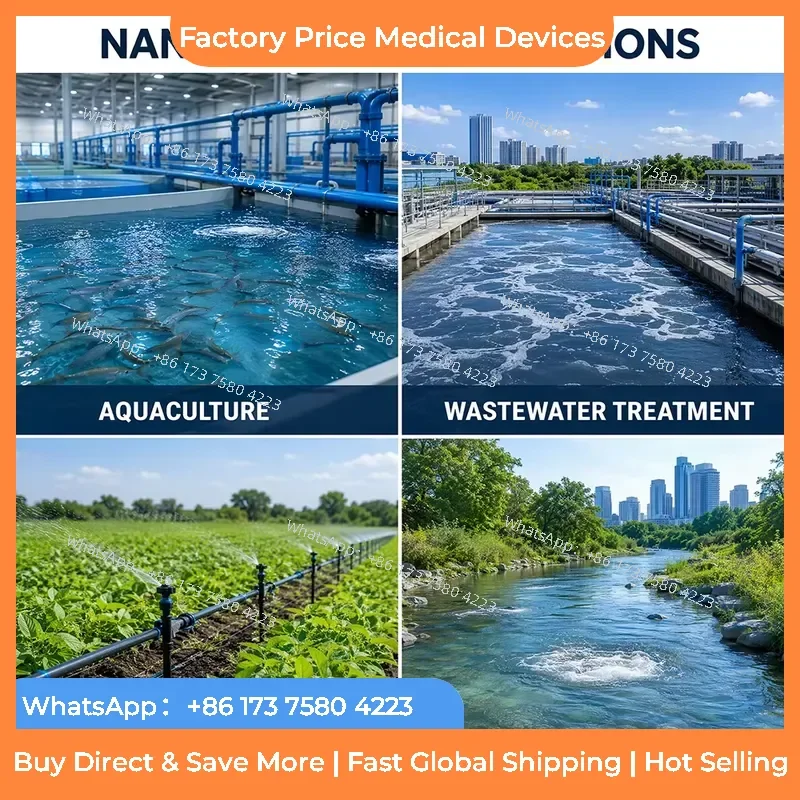 2026 High Dissolved Oxygen Micro Nano Bubble Generator for Hydroponic Plant Root Zone Aeration & Nutrient fastshipping