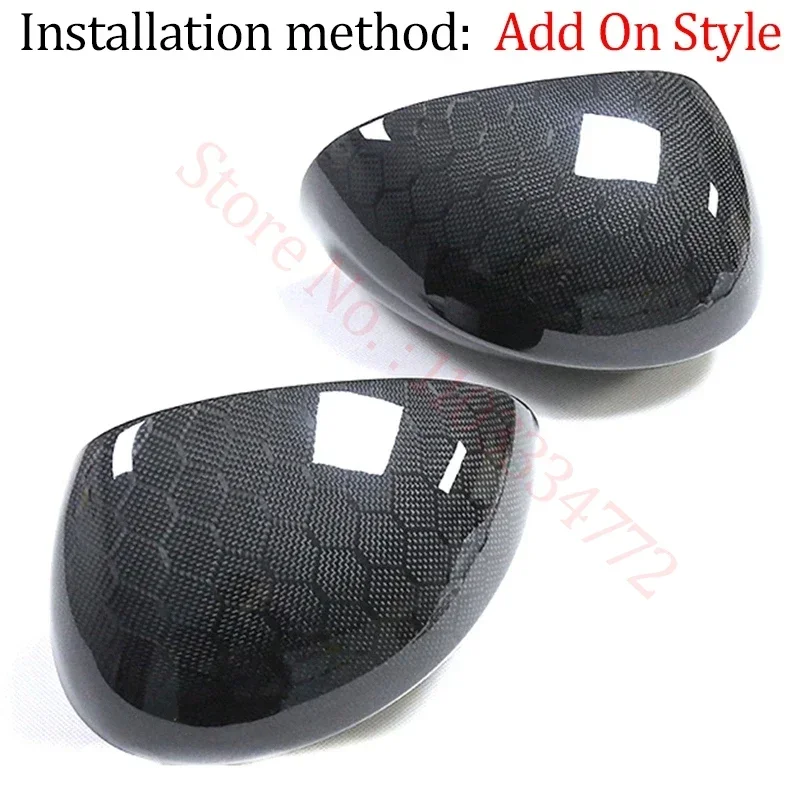 

Real Carbon Fiber Car Side Rearview Mirror Covers For Dodge Challenger 2009 2010 2011-2021 Side Mirror Cover Trim Cap Shell Case