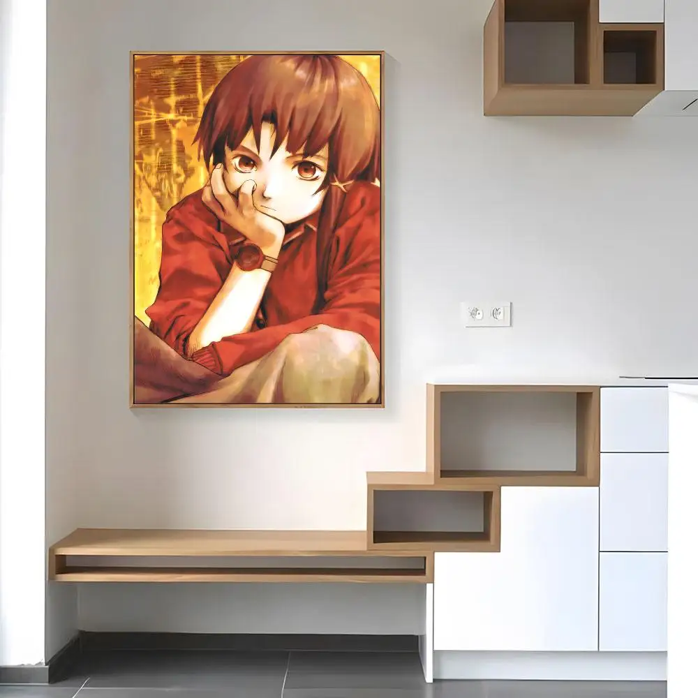 S-Serial Experiments L-lain Poster Paper Print Home Living Room Bedroom Entrance Bar Cafe Art Painting Decoration
