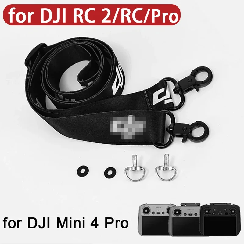 for Dji Mini 4 Pro Lanyard Neck Strap with Screws Drone Rc/rc 2/rc Pro for Dji Mini 3 Pro/mini 3 Universal Lanyard Accessory