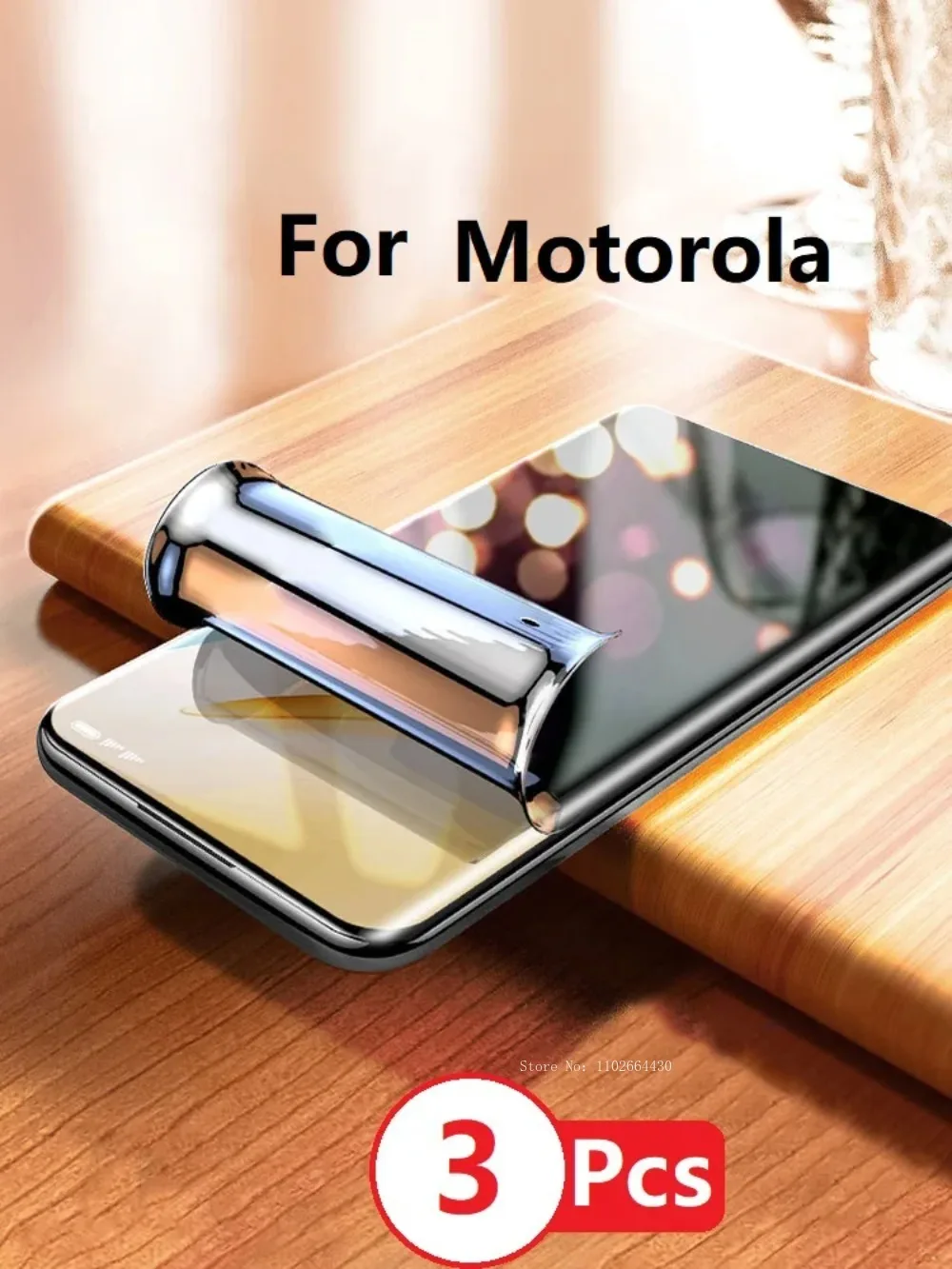 3Pcs Screen Protector For Motorola G50 G51 G62 G71 G200 5G For Moto Edge 20 Pro Lite E7 G10 Power Privacy Hydrogel Film