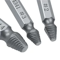 Part Extractor Set Easy Out Set Extractor 6Pcs Accessories Bolt Stud Remover Damaged Screw Brand New High Quality