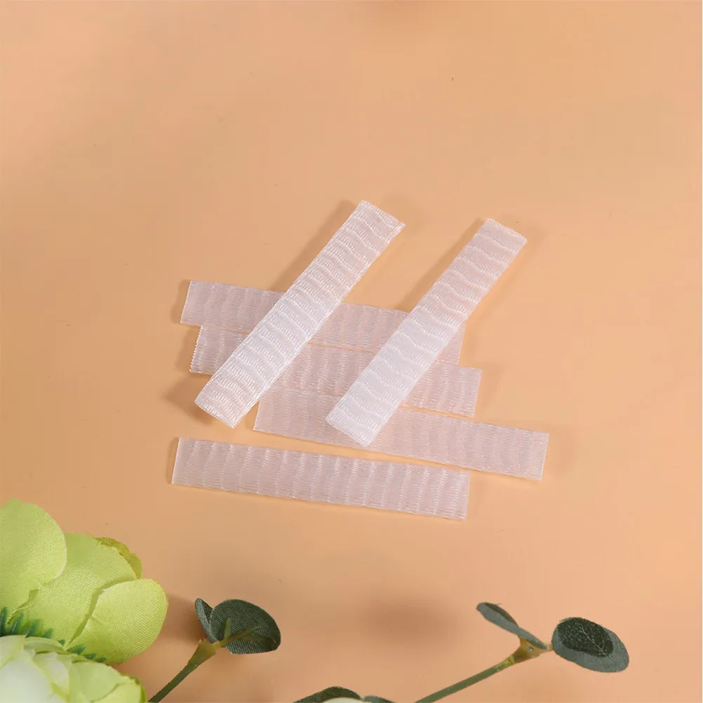 100Pcs 7x1cm Makeup Brush Covers Plastic Net Protectors Mesh Sleeves Travel Ready Breathable Brush Organizer