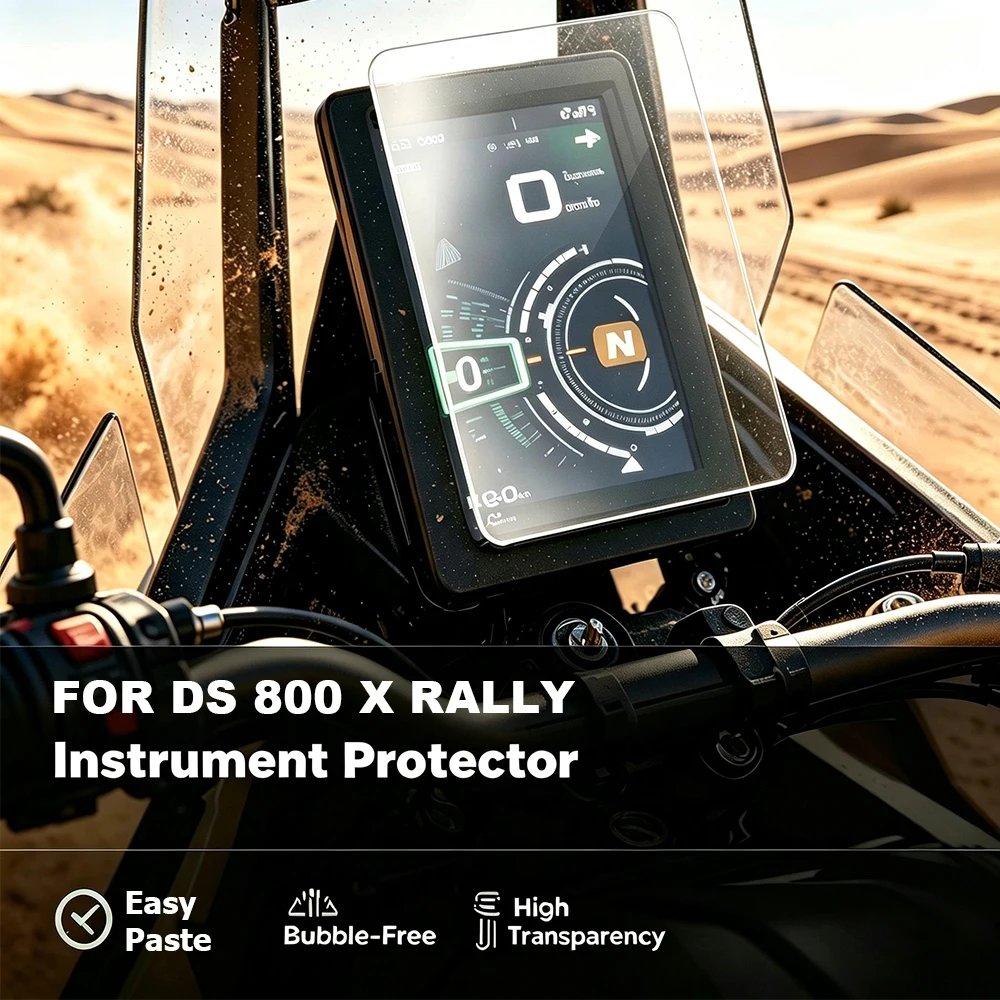 TPU Anti-Glare Screen Protector For Voge DS800X Rally 2024+ Motorcycle Dashboard Scratch Resistant Ultra Clear Film