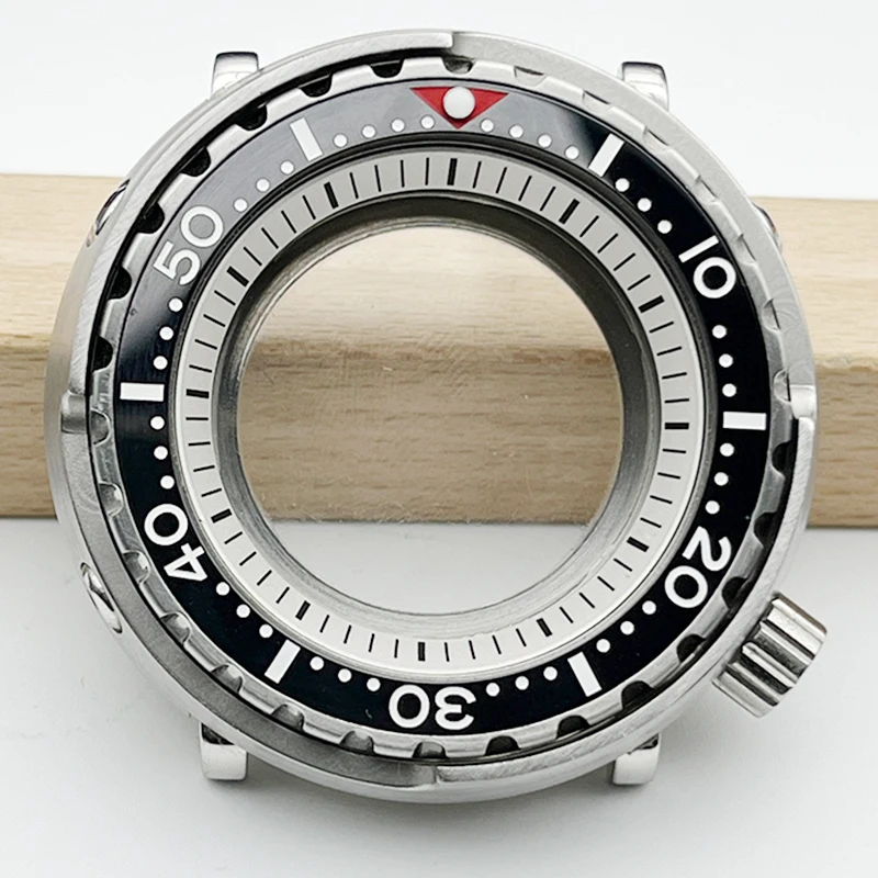 

NH35 Case Tuna Can Fit NH35 NH36 4R 7S Japan Automatic Movement Sapphire Crystal Glass Stainless Steel Watch Case