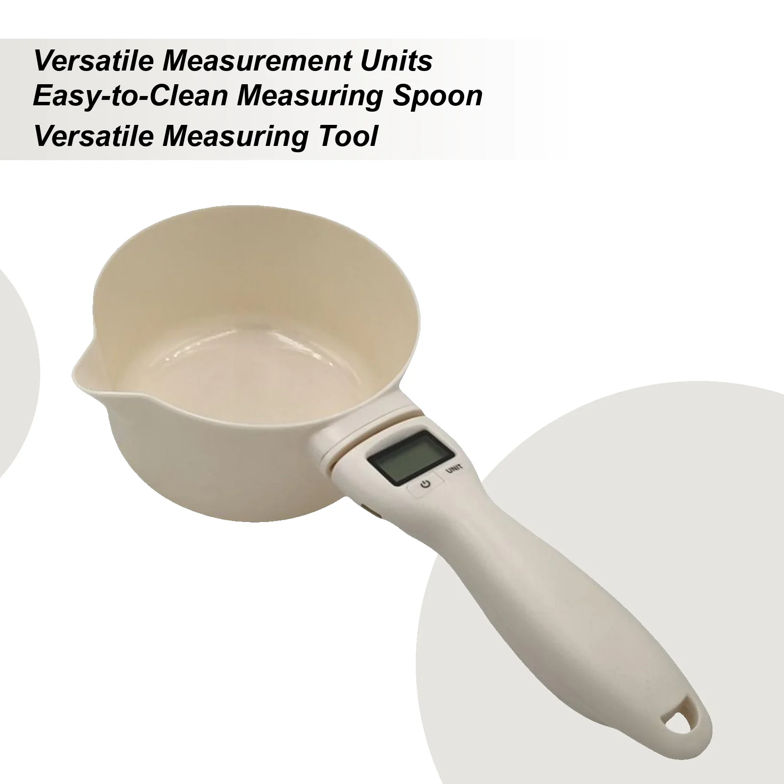 

Liquid Measuring Cups Rechargeable High Precision Electronic Kitchen Measuring Spoon Scale For Bakers Chefs Pet Owners Cooking