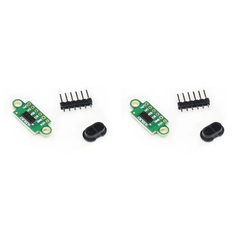 2X VL53L5X V2 TOF Wide-Field Time Of Flight Multi-Region Laser Ranging Sensor Module VL53L5CX