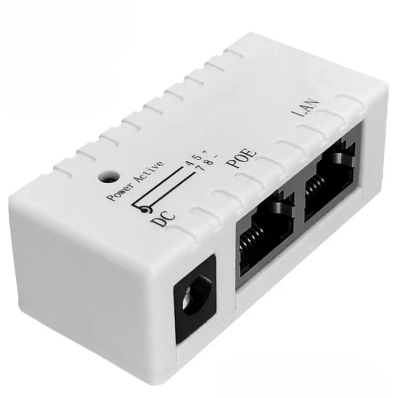 Inyector POE divisor de potencia para cámara IP, accesorios de módulo adaptador POE, 100Mbps, 5V, 12V, 24V, 48V/1A