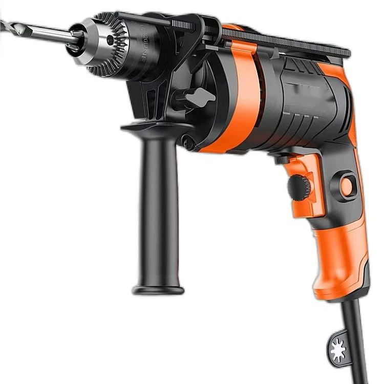

Multi-Function Household Percussion Drill Battery-Powered Cordless Impact Hammer Core Rotary Hammer Drill with Tool Application